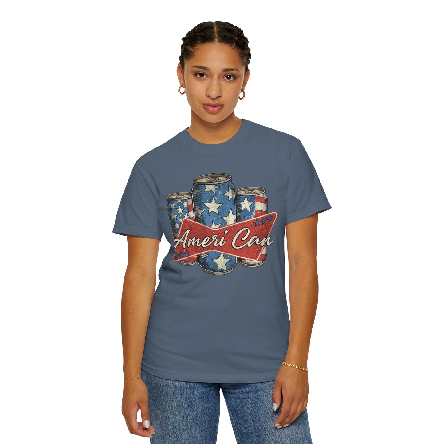 Ameri Can | Unisex Garment-Dyed T-shirt