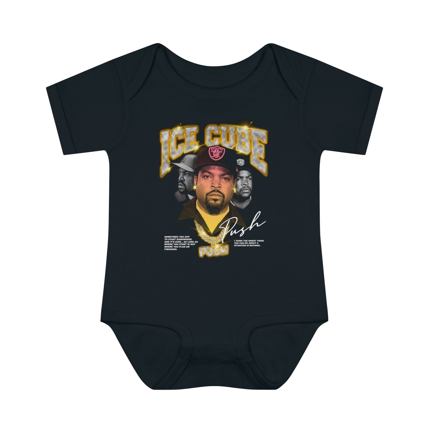 Ice Cube | Push | Baby Onesie