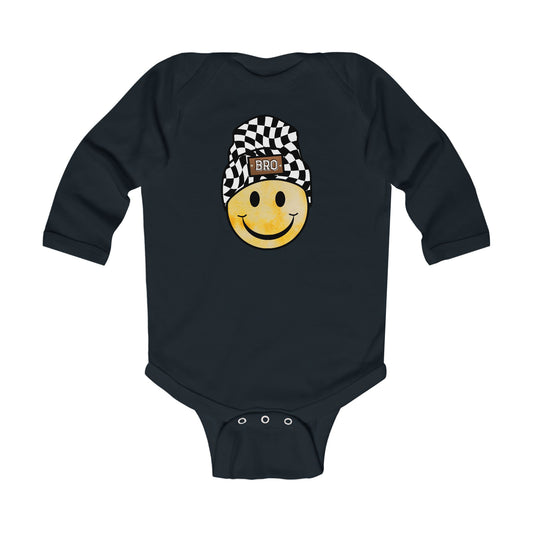 Bro Checkered Beanie | Long Sleeve Onesie