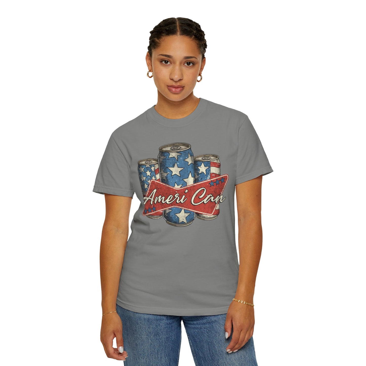 Ameri Can | Unisex Garment-Dyed T-shirt