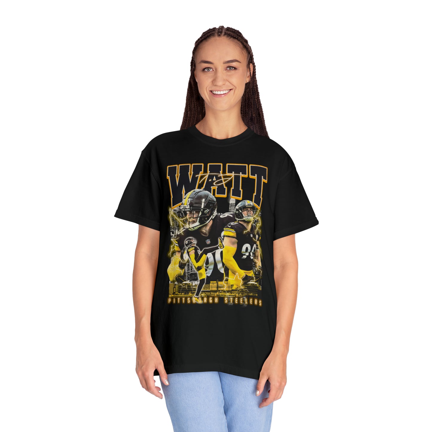 TJ Watt | Steelers | Unisex Comfort Colors Tee