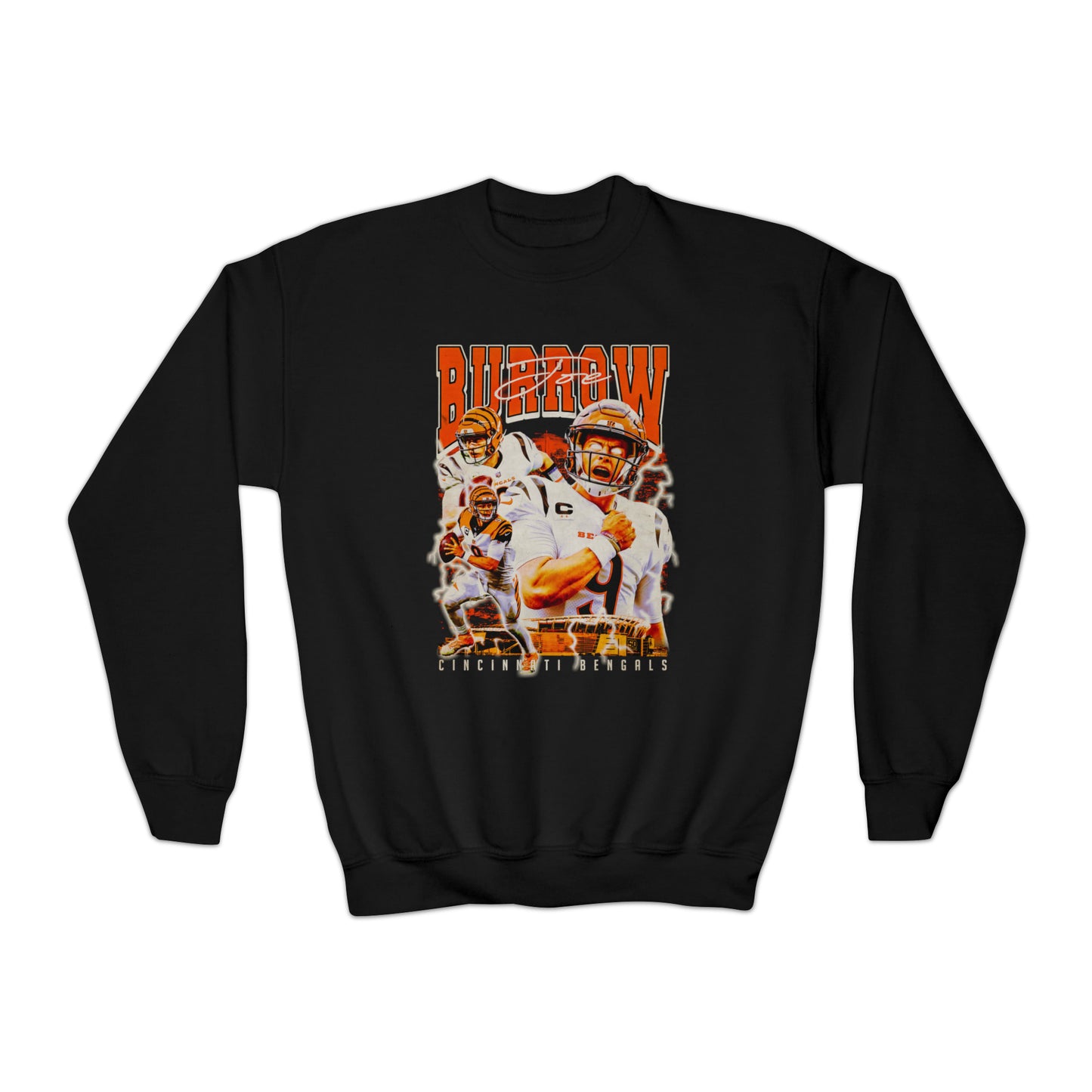 Joe Burrow | Bengals | Youth Crewneck