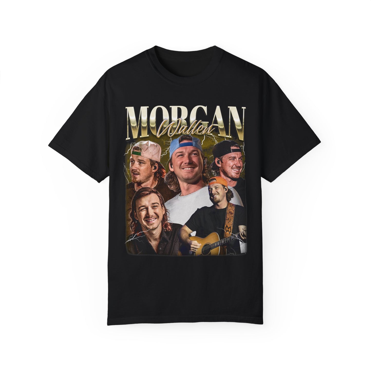 Morgan Wallen | Golden | Unisex Garment-Dyed T-shirt