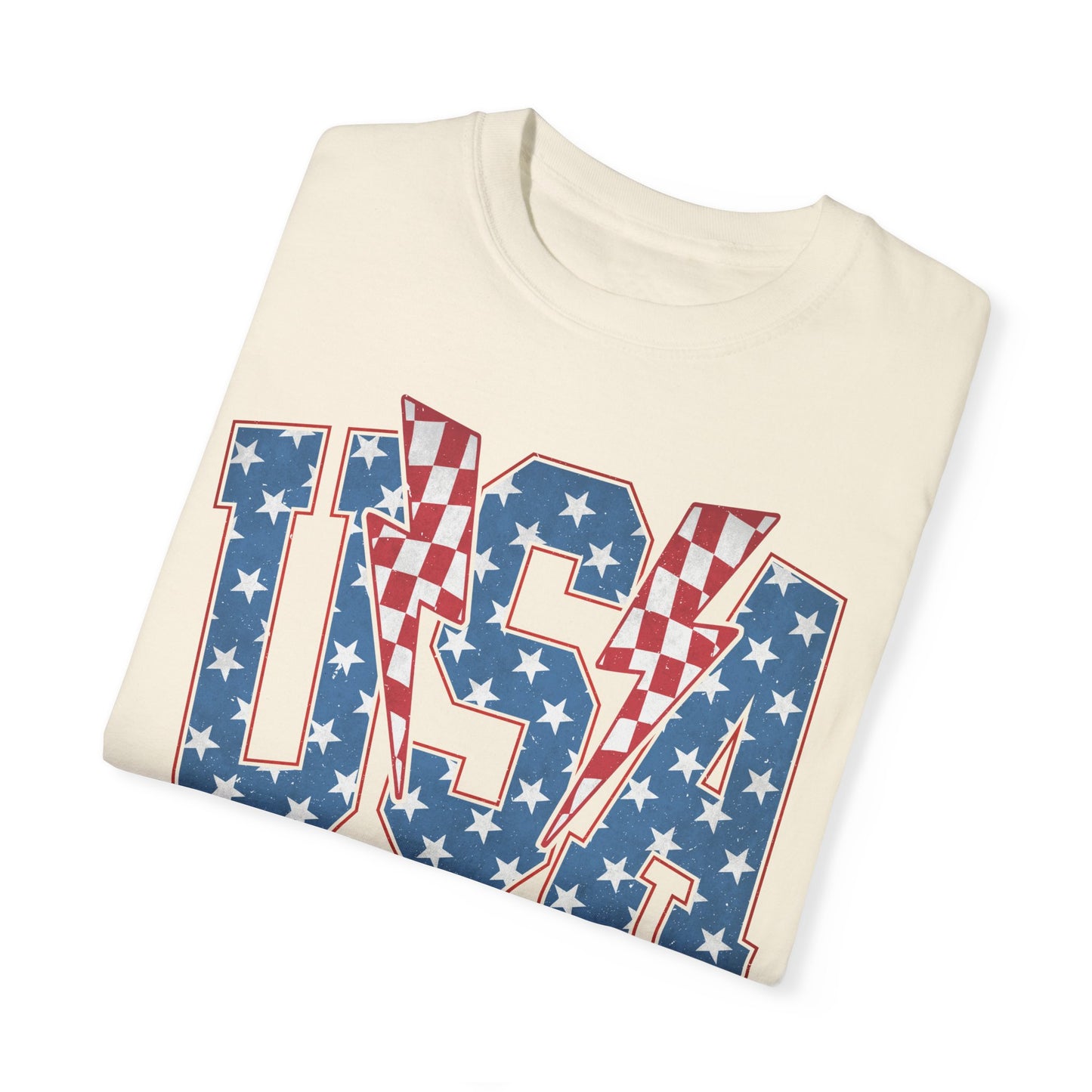 USA Bolt | Unisex Garment-Dyed T-shirt