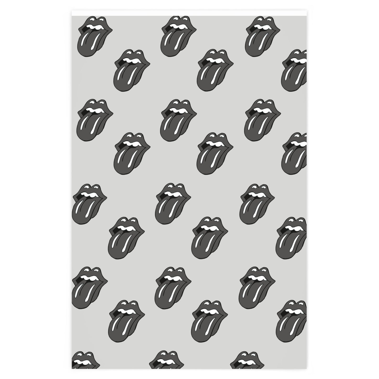 Tongues Out | Wrapping Paper Sheet 24" × 36"