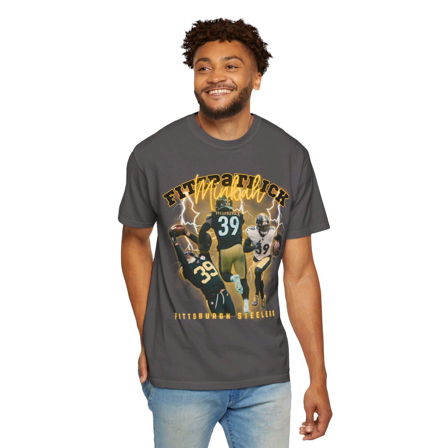 Minkah Fitzpatrick | Steelers | Unisex Garment-Dyed T-shirt