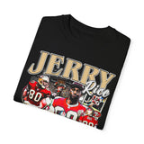 Jerry Rice | 3X Super Bowl Champ | Unisex Garment-Dyed T-shirt
