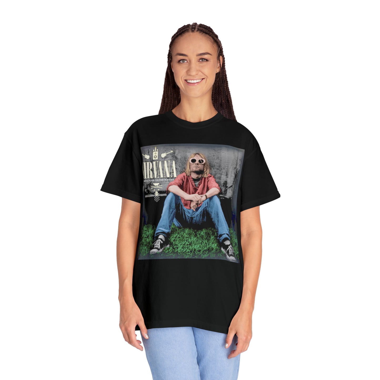 Nirvana | Kurt Cobain | Unisex Comfort Colors T-shirt