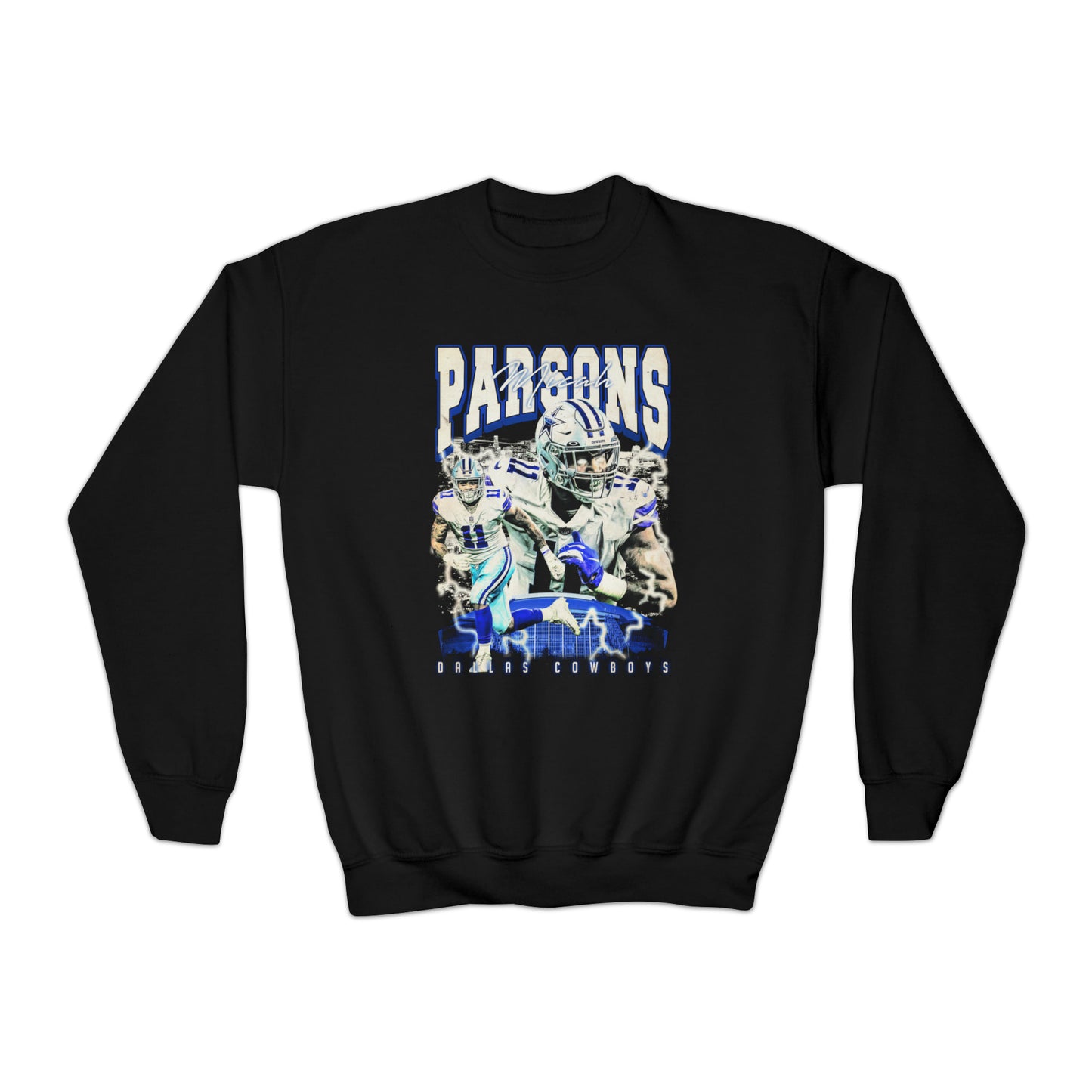 Micha Parsons | Cowboys | Youth Crewneck