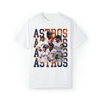 Houston Astros Team | Unisex Comfort Colors T-shirt