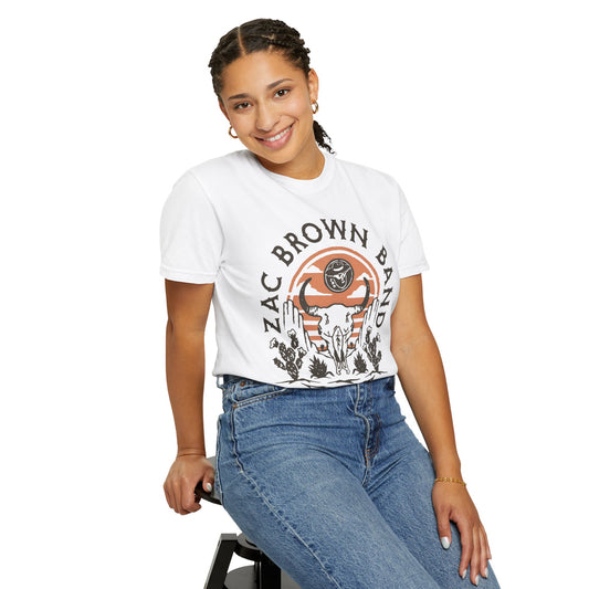 Zach Brown Band | Tour Tee | Unisex Garment-Dyed T-shirt