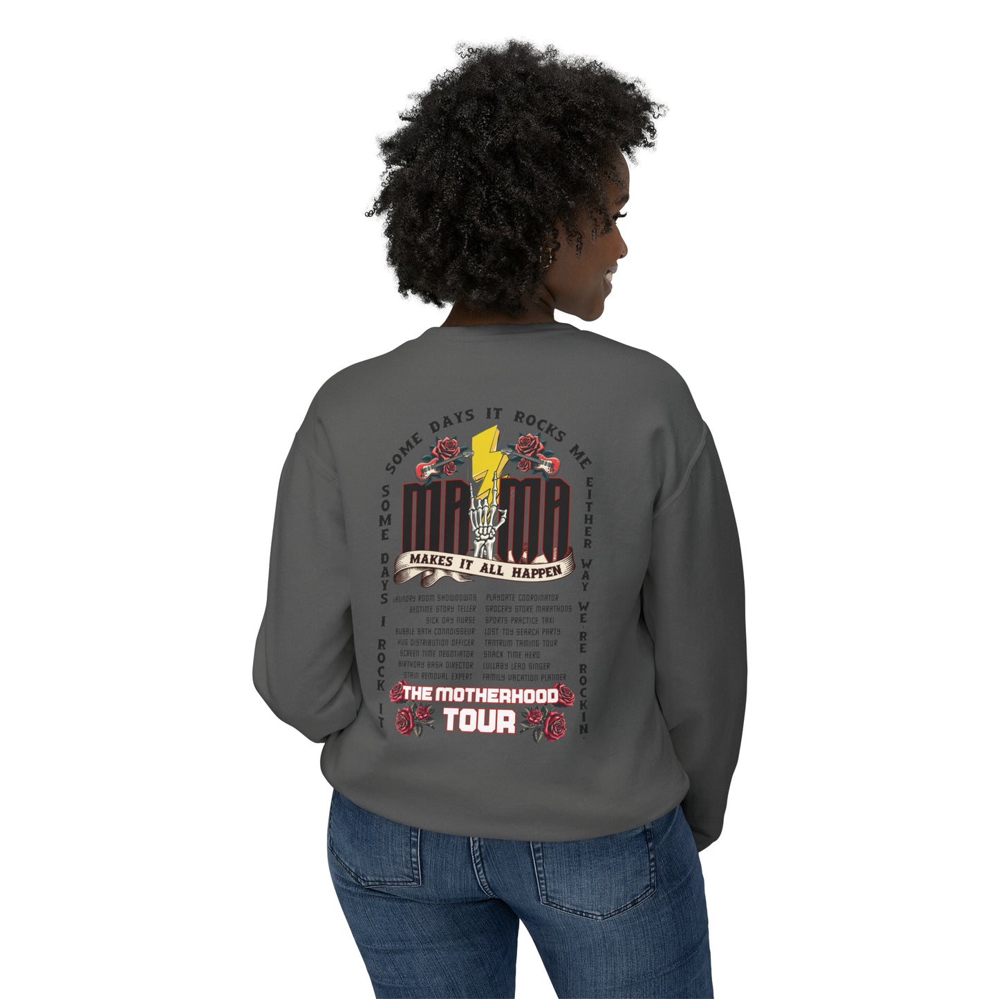 MAMA World Tour | Unisex Lightweight Crewneck Sweatshirt