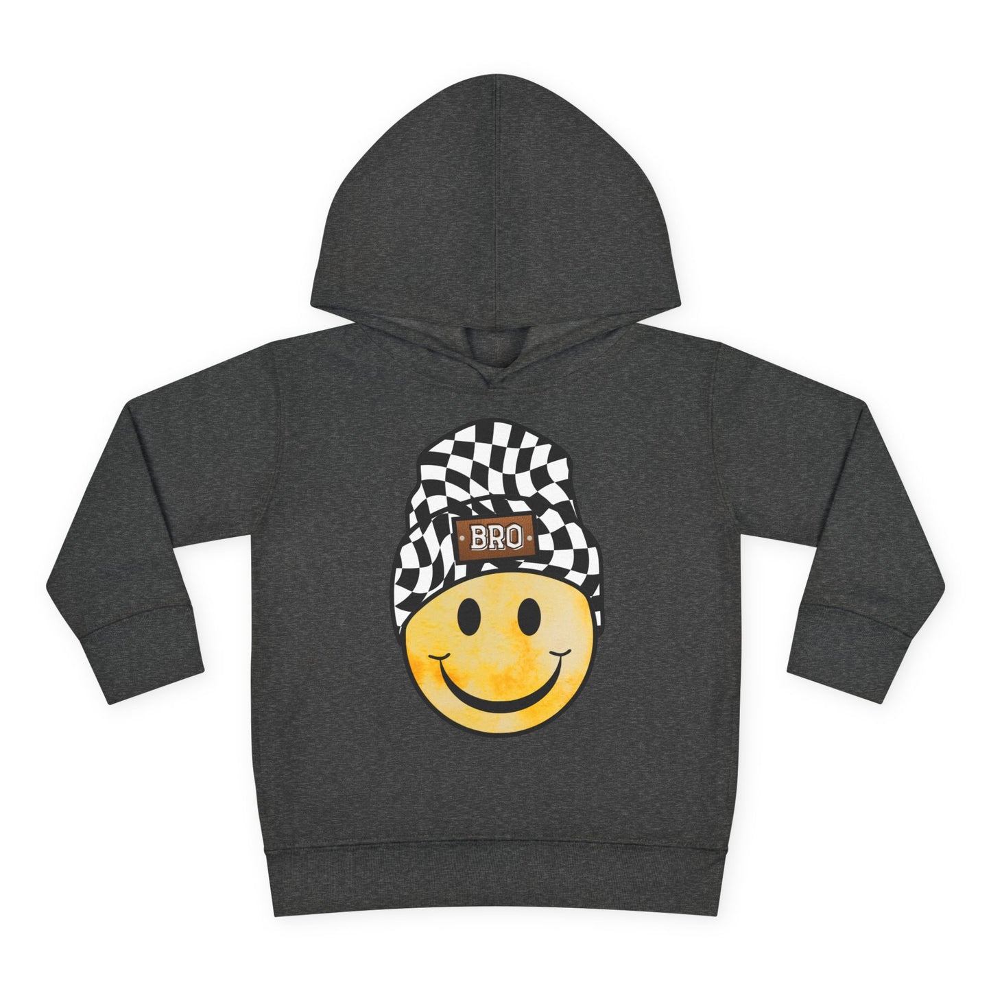 Bro Checkered Beanie | Toddler Hoodie