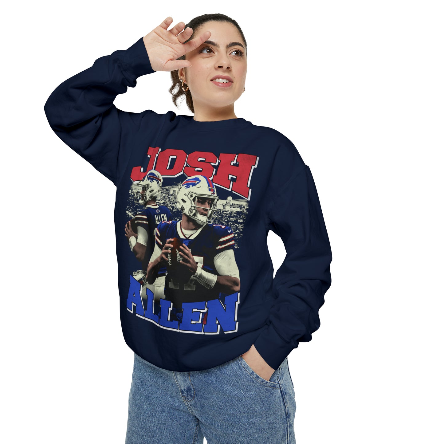 Josh Allen | Bills | Unisex Comfort Colors Crewneck