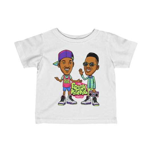 Fresh Kicks Of Bel-Air | Baby Tee