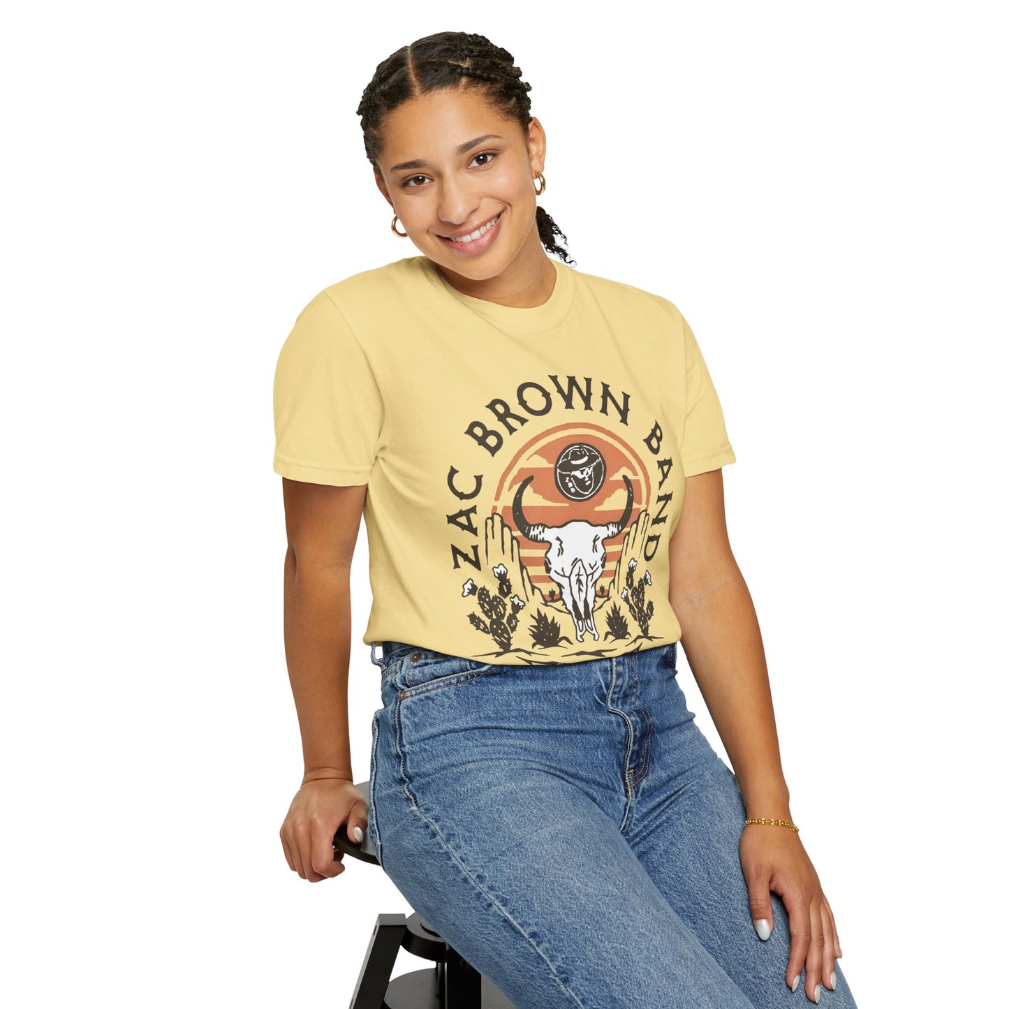 Zach Brown Band | Tour Tee | Unisex Garment-Dyed T-shirt