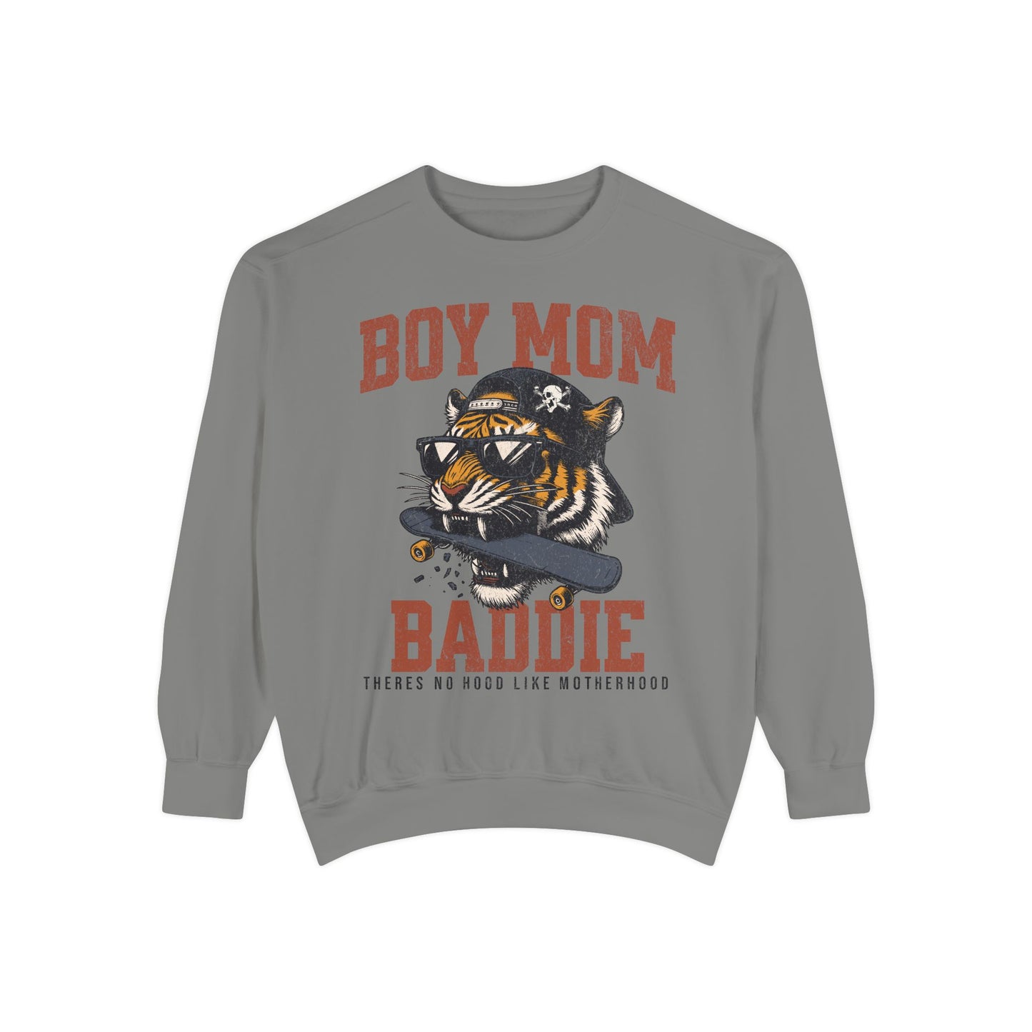 Boy Mom Baddie | Unisex Garment-Dyed Sweatshirt