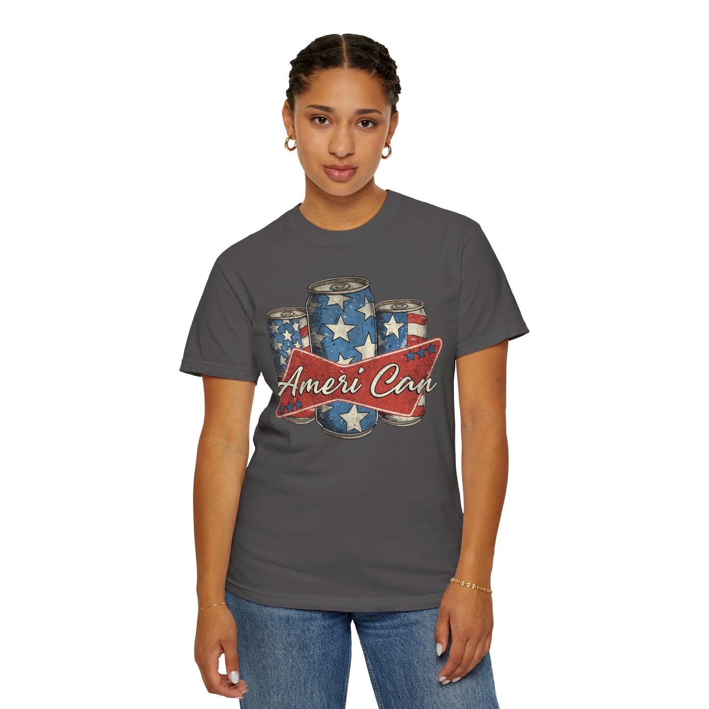 Ameri Can | Unisex Garment-Dyed T-shirt