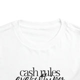 Cash Rules | Toddler Tee