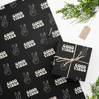 Good Vibes | Wrapping Paper Sheet 24" × 36"