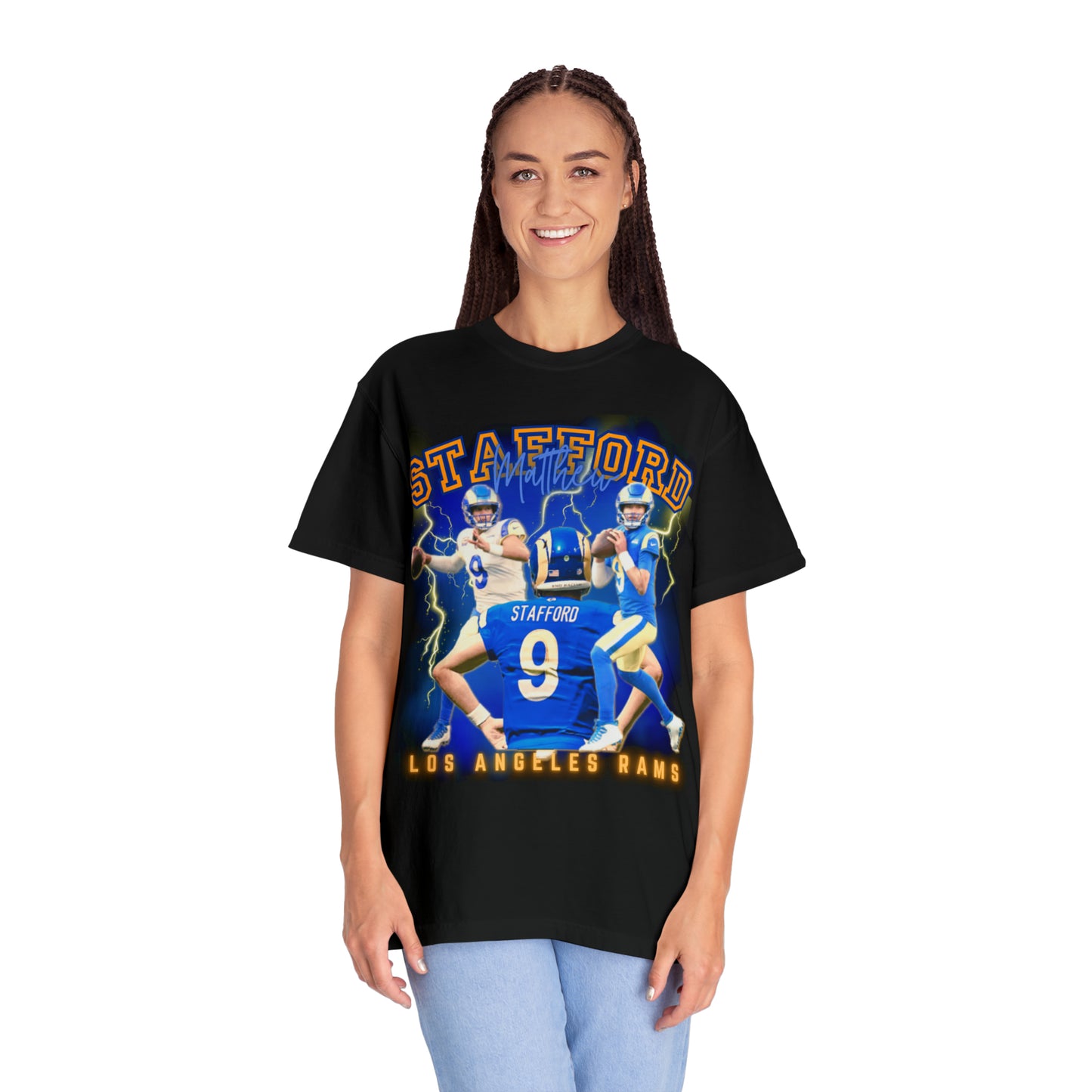 Matthew Stafford | LA Rams | Unisex Comfort Colors T-shirt