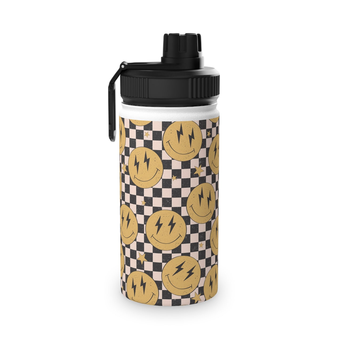 Bolt Face | Stainless Steel Water Bottle, Sports Lid