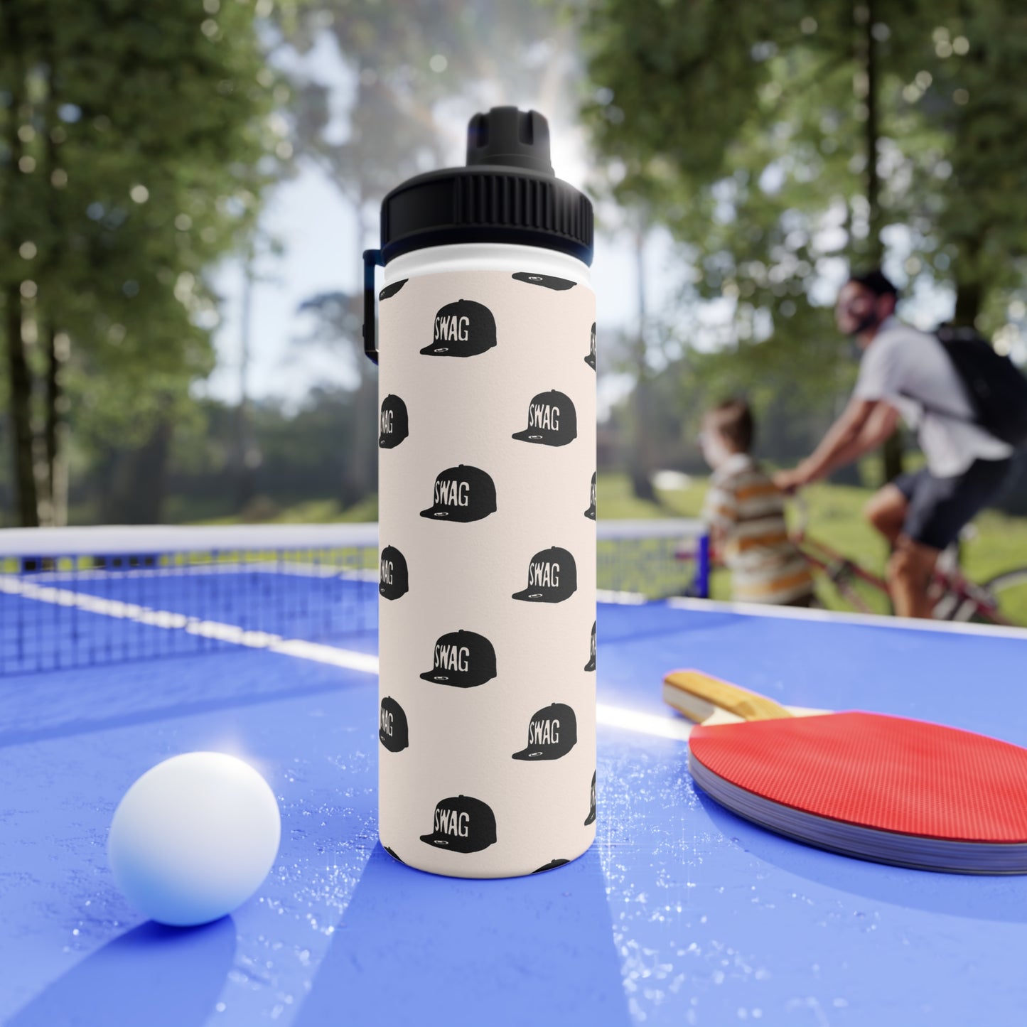 Swag | Stainless Steel Water Bottle, Sports Lid