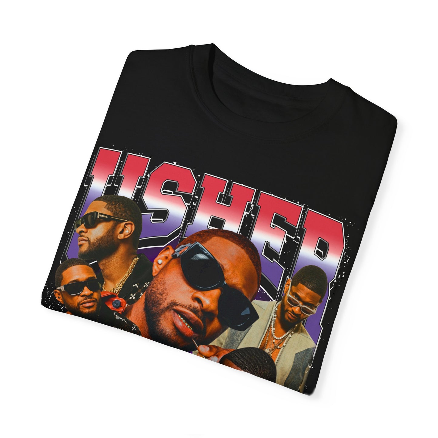 Usher | Super Bowl Halftime | Unisex Garment-Dyed T-shirt