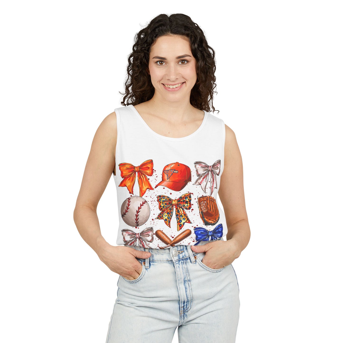 Women's Bolts + Bows Tank