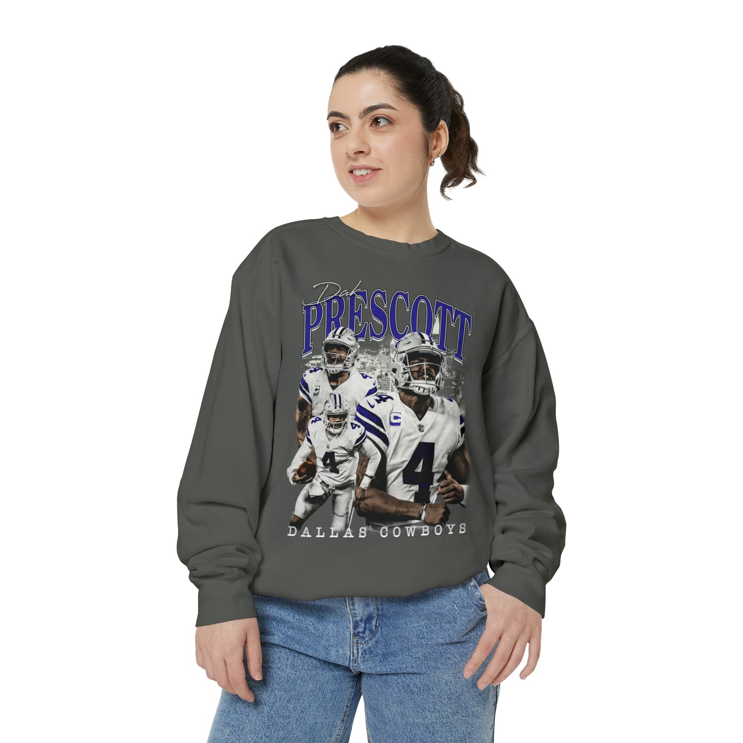 Dak Prescott | Cowboys | Unisex Comfort Colors Crewneck