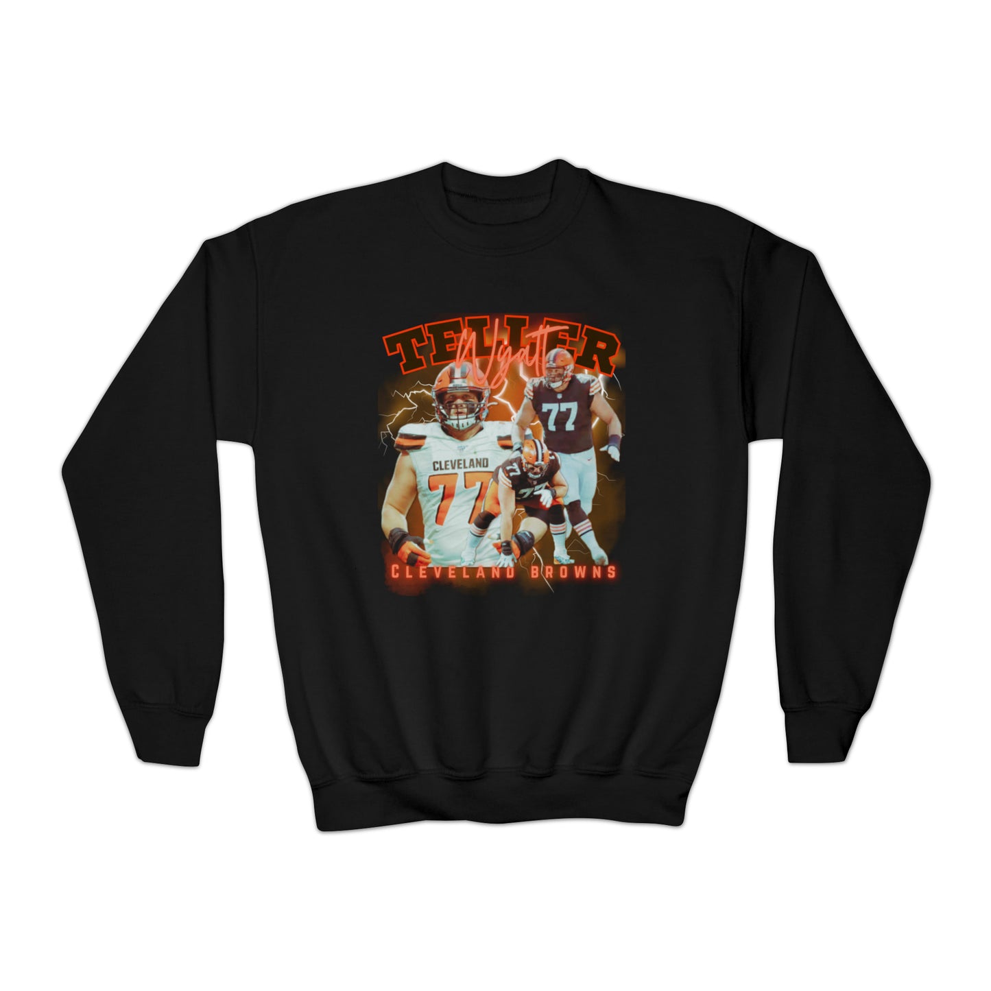 Wyatt Teller | Browns| Youth Crewneck