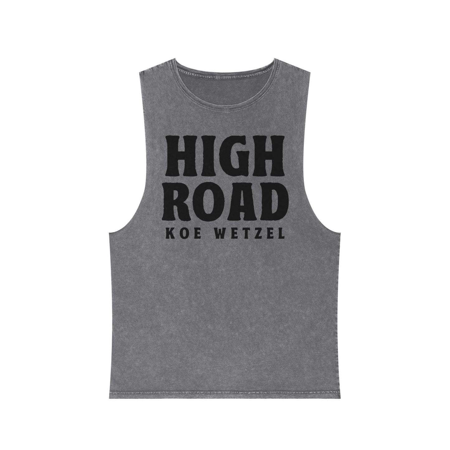 Koe Wetzel | High Road - Sh*t Show Ticket | Tour Tee | Adult Unisex Acid Wash Muscle Tank