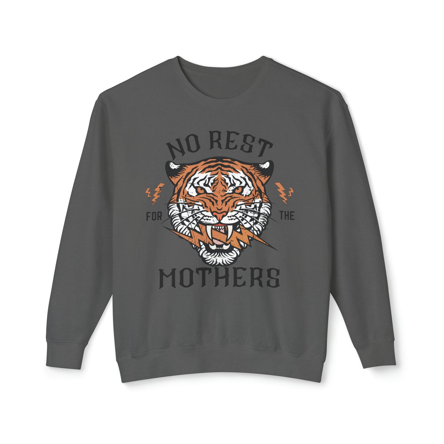 No Rest For The Mothers | Unisex Lightweight Crewneck Sweatshirt