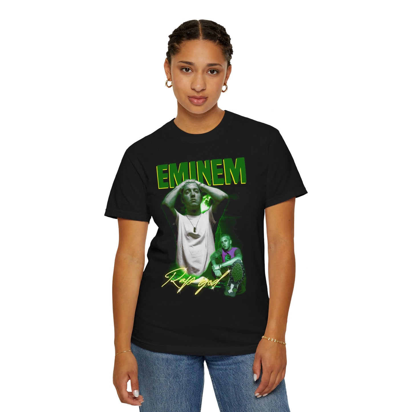 Eminem | Rap God | Unisex Garment-Dyed T-shirt