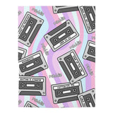 Colorful 90s Tapes | Personalized | Baby Swaddle Blanket