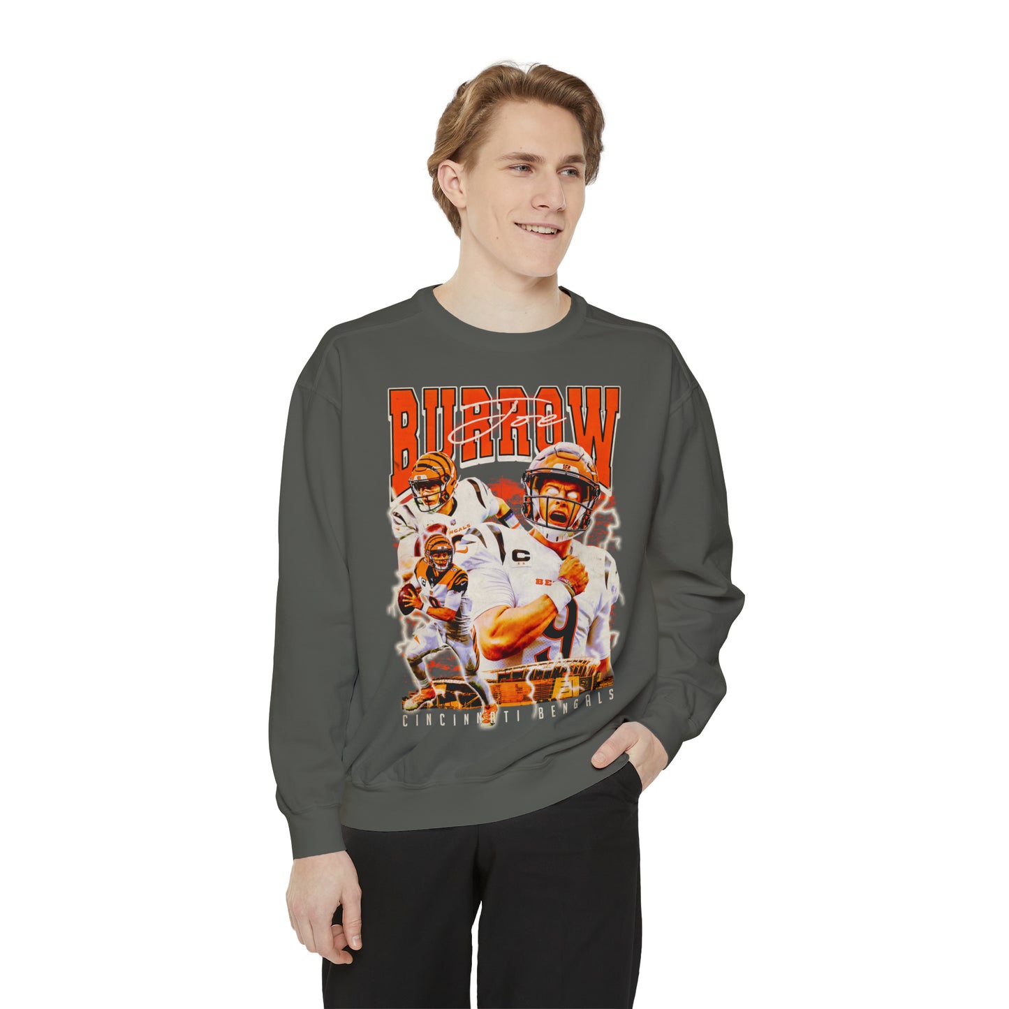 Joe Burrow | Bengals | Unisex Comfort Colors Crewneck