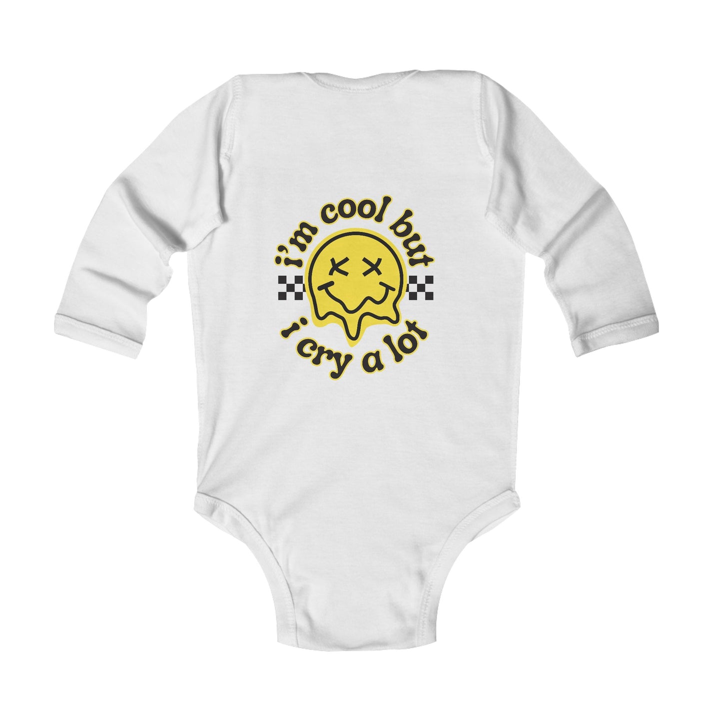 I'm Cool but I Cry a Lot | Infant Long Sleeve Bodysuit