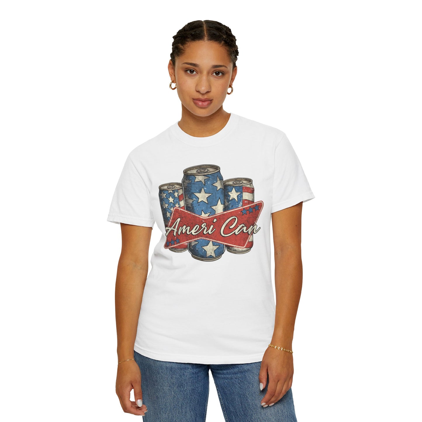 Ameri Can | Unisex Garment-Dyed T-shirt