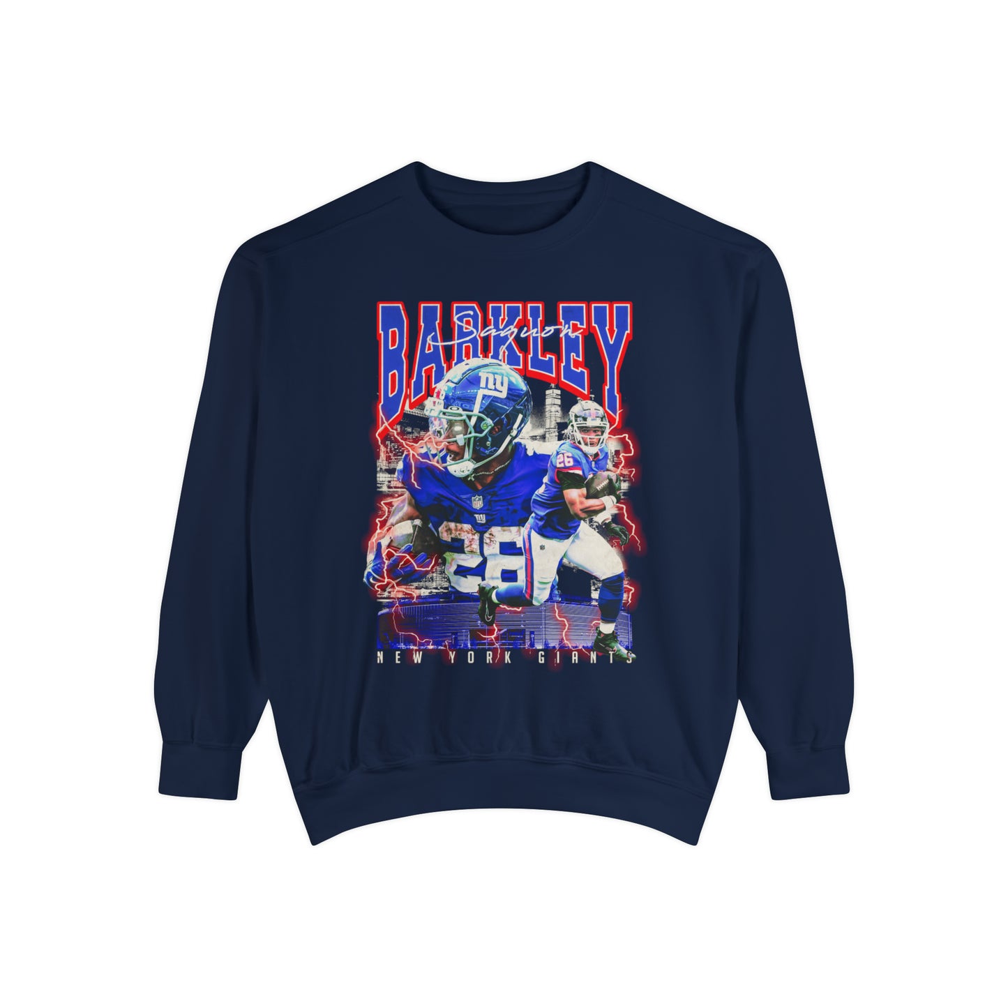 Saquon Barkley | Giants | Unisex Comfort Colors Crewneck