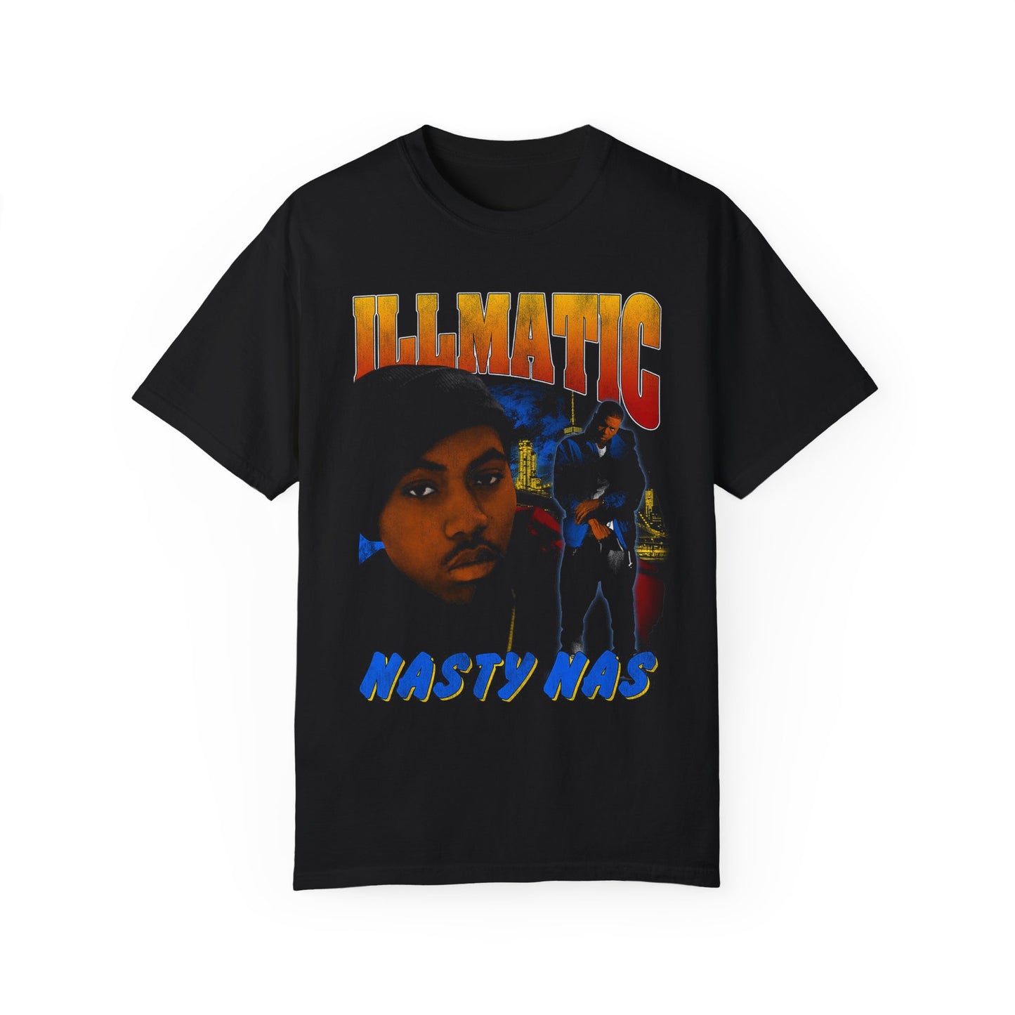 NAS | Illmatic| Unisex Garment-Dyed T-shirt