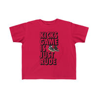 Rude Kick Game | Toddler Tee