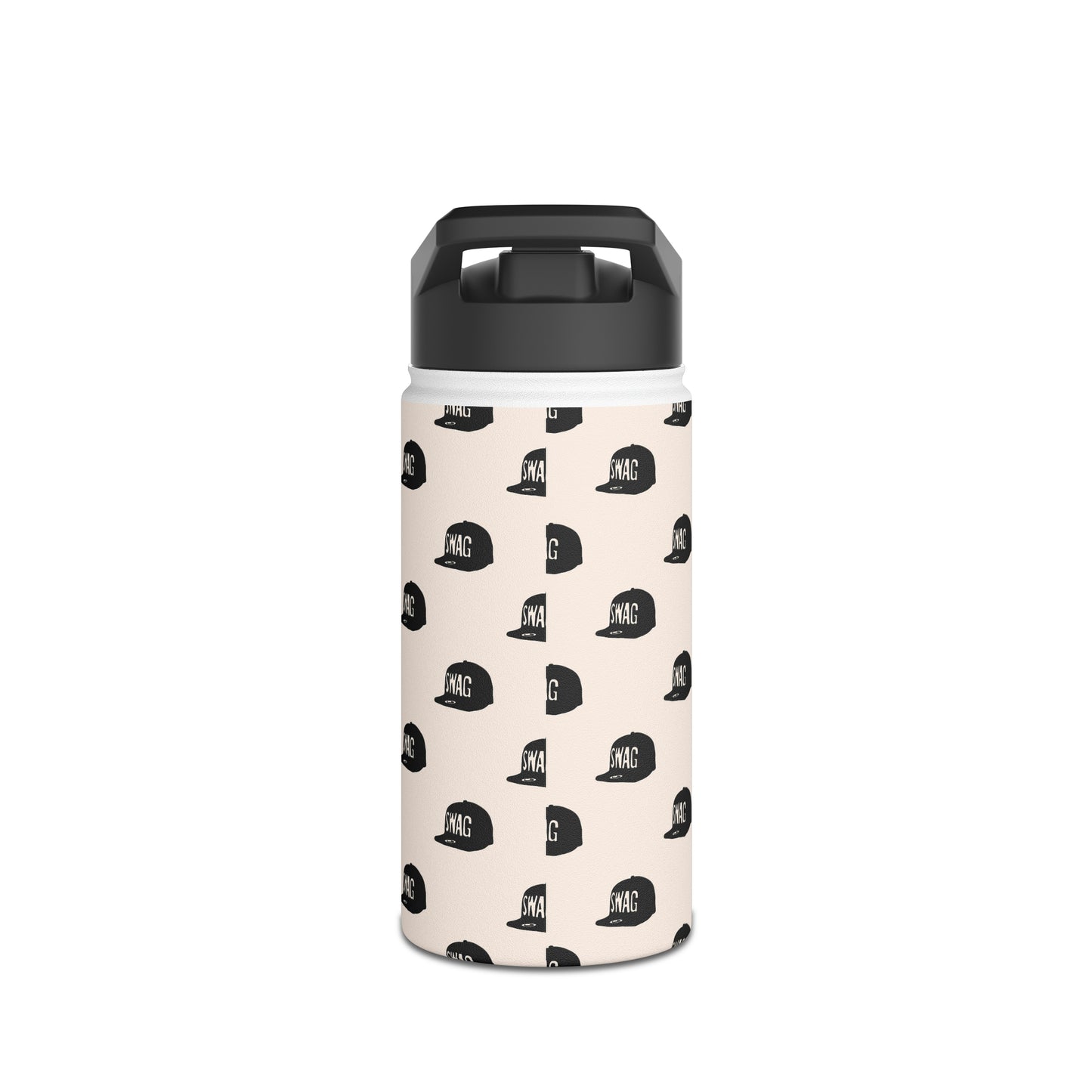 Swag Stainless Steel Water Bottle, With Straw