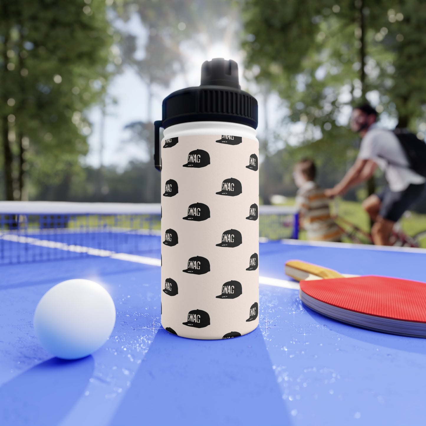 Swag | Stainless Steel Water Bottle, Sports Lid