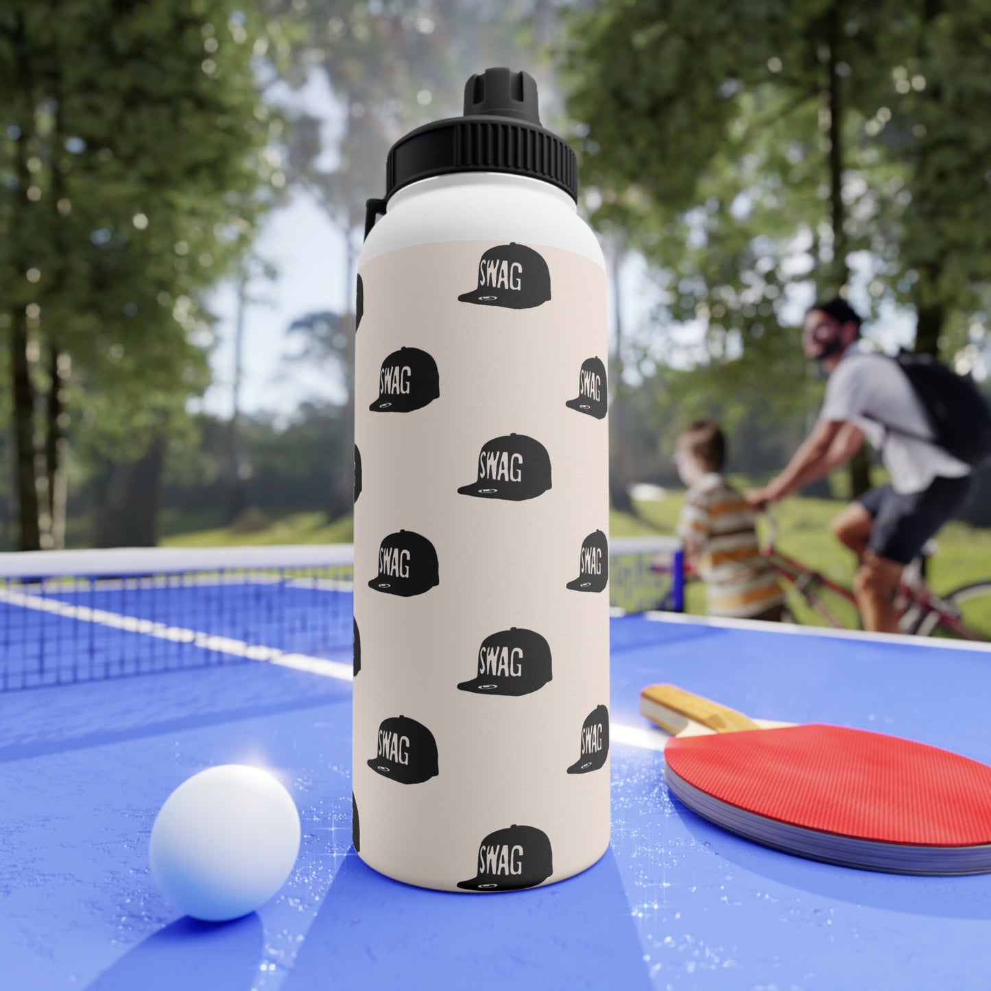 Swag | Stainless Steel Water Bottle, Sports Lid