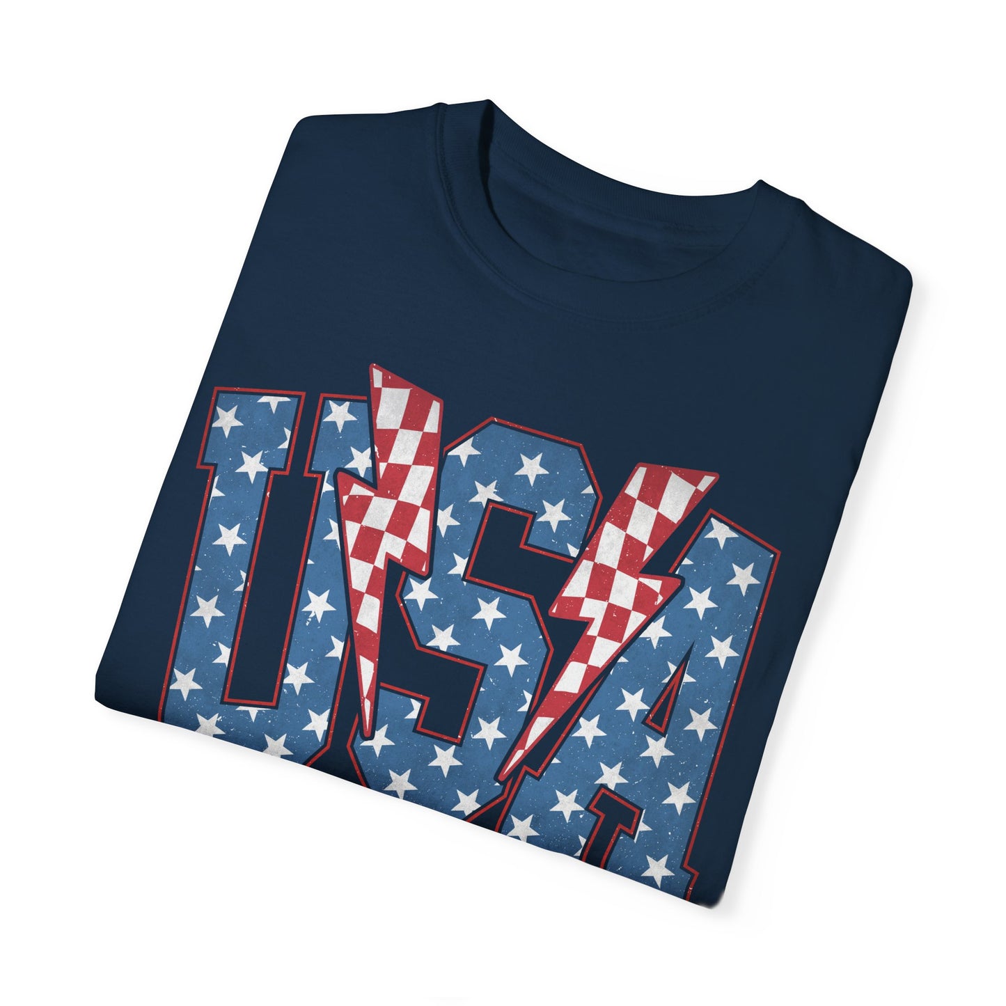 USA Bolt | Unisex Garment-Dyed T-shirt