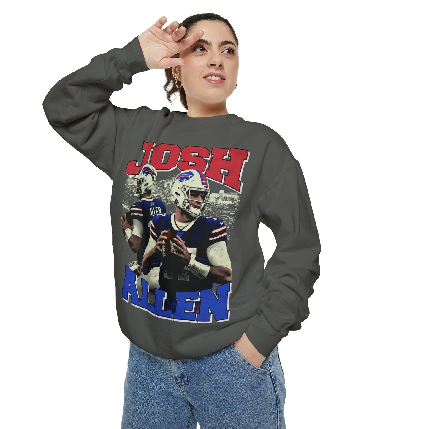 Josh Allen | Bills | Unisex Comfort Colors Crewneck