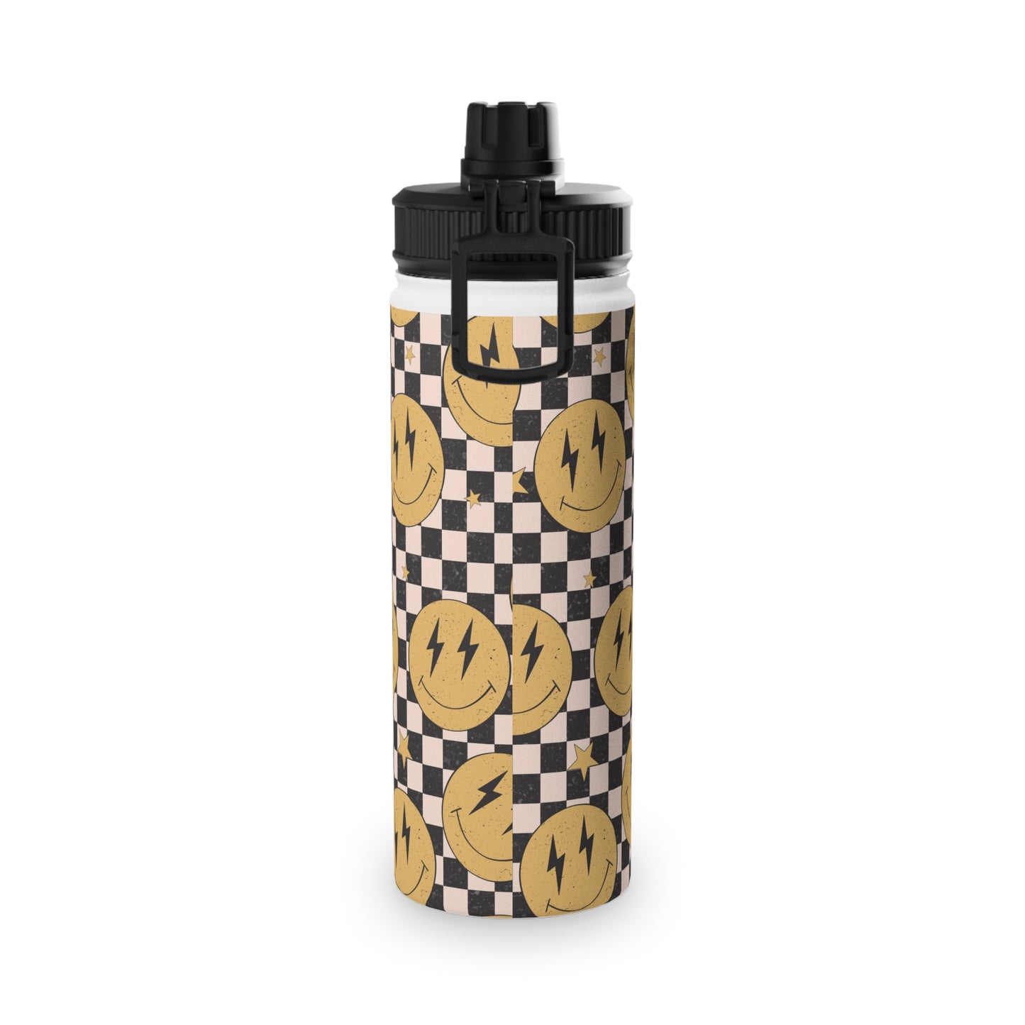 Bolt Face | Stainless Steel Water Bottle, Sports Lid