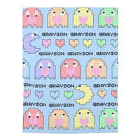 PacMan | Personalized | Baby Swaddle Blanket