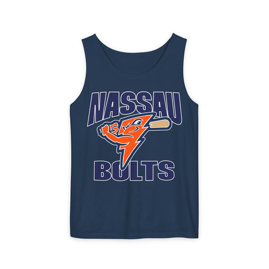 Bolts Adult Garment-Dyed Tank Top