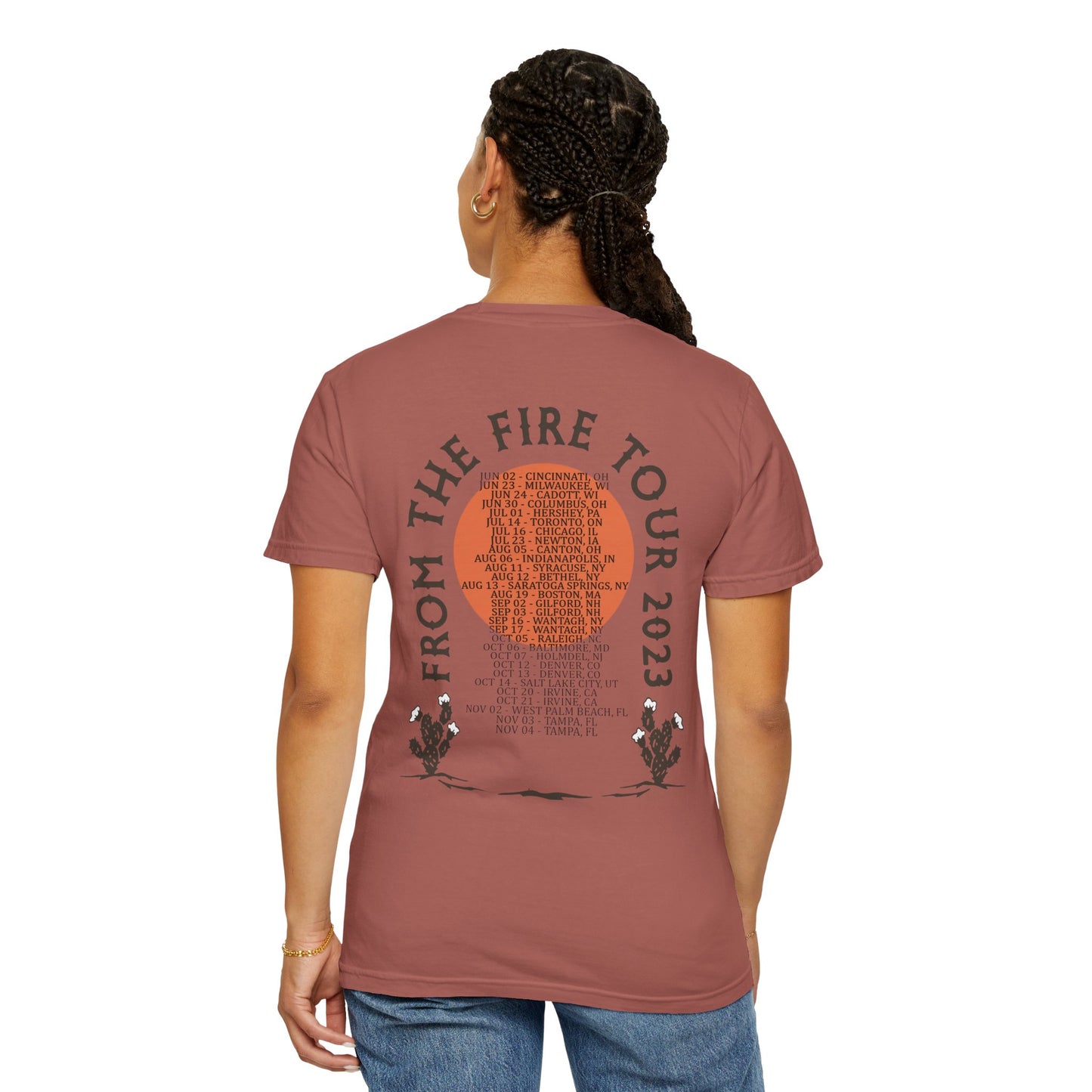 Zach Brown Band | Tour Tee | Unisex Garment-Dyed T-shirt